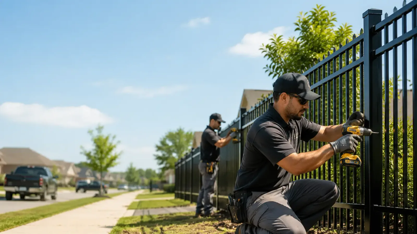 Metal Fence Installation in Oakland City, IN